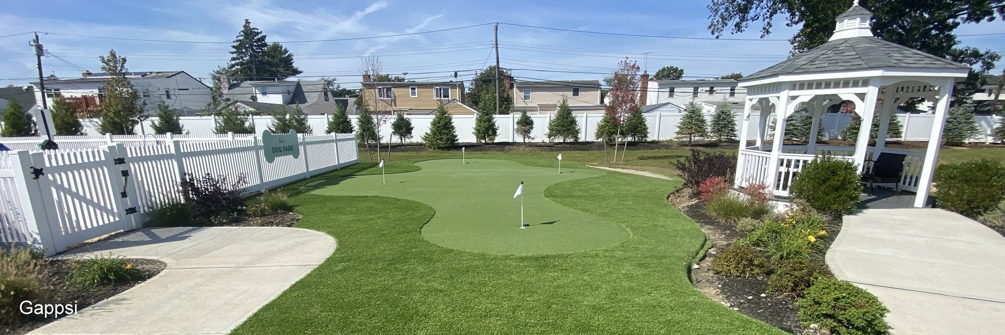 Putting Green Sand Bunker Build In Uniondale NY