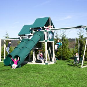 DENALI VINYL PLAYSET (LAYOUT 1) $13,500.00 Delivered To Your Site & Assembled