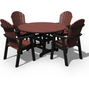 42” Adirondack Round 5 Piece Bar Set
