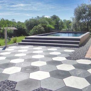 Hexagon Porcelain Pavers
