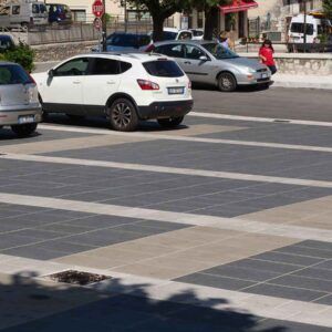 Industrial And Commercial Vehicular Traffic Porcelain Pavers