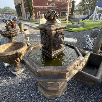 garden center with fountains Henri studio stone caster Long island NY