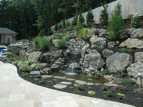 Natural-Rock-Waterfall-With-Fish-Pond-Smithtown-NY-1