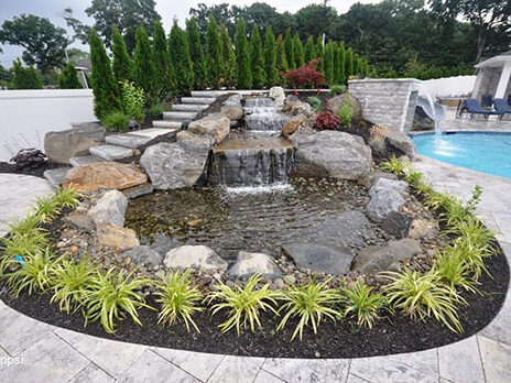 Rock-waterfall-construction-in-Lake-Grove-NY-2