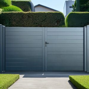 aluminum-double-gate-charcoal-aluminum-boards