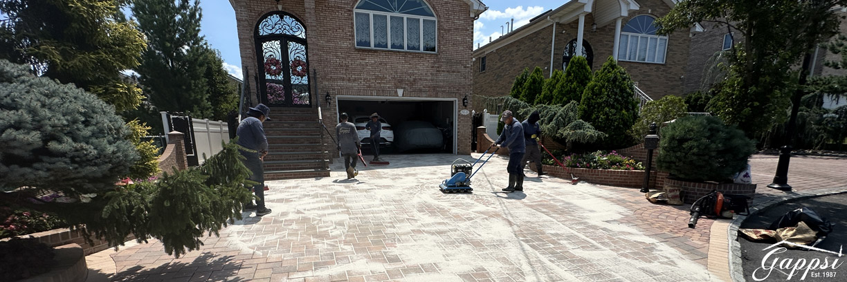 4-reaending-paver-joints-with-silica-sand---how-to-strip-and-remove-paver-sealer-long-island-ny