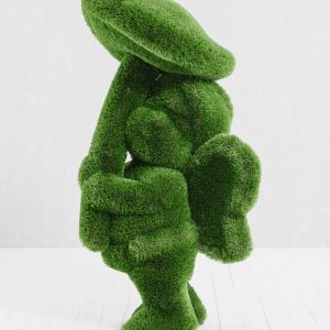 Girl with a mushroom