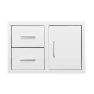 33" 2-Drawer & Access Door Combo