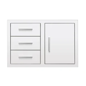 33" 3-Drawer & Access Door Combo