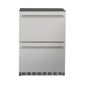 24" Outdoor rated Double Drawer Refrigerator