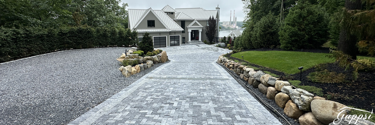 the-installation-of-a-marble-paver-driveway-in-belle-terre-ny