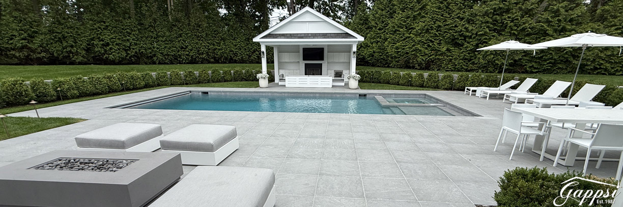 custom-built pavilion