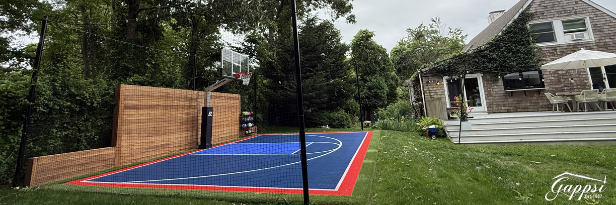 Mateflex tiles ystem on a asphalt base Mateflex Top Court tiles