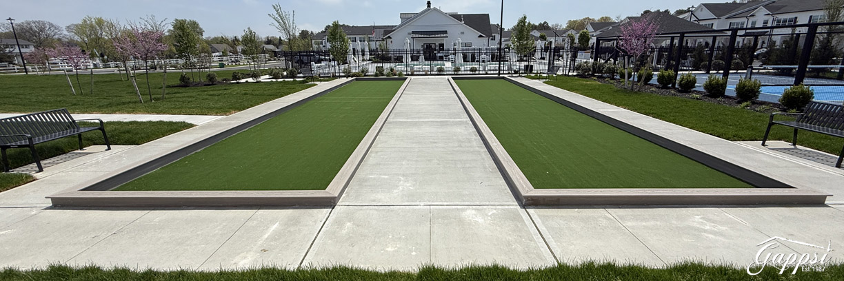 Industries and properties that benefit from bocce sport game courts