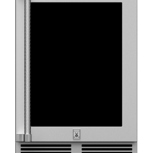 GRWGR24 24 Dual Zone Refrig with Wine Glass Door