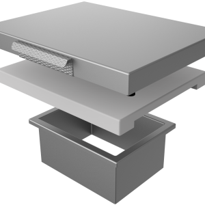 Overview Metadata Similar Embed Hestan Outdoor Countertop Trash Chute - AGTC Series