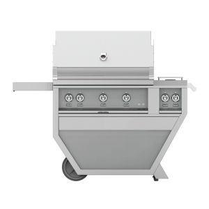 36" Hestan Outdoor Deluxe Grill with Double Side Burner - G_BR__CX_ Series