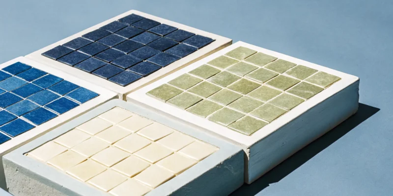 Pavers with a wet look sealer showing the glossy, color-enhancing finish.