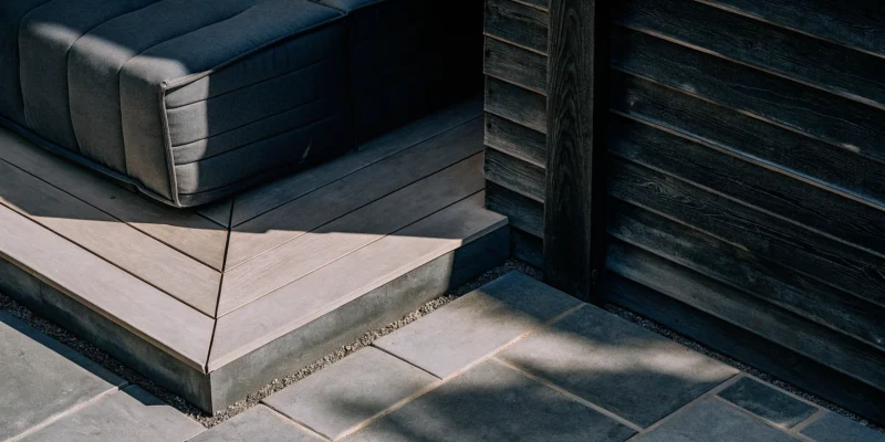 The best way to install porcelain pavers with a proper base for Long Island weather.