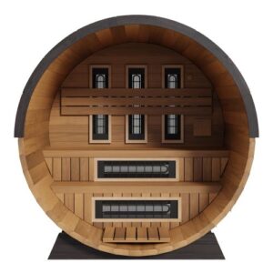 Finnmark Cedar Combination Barrel Sauna FD-6