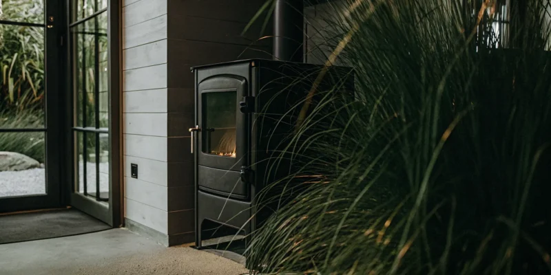 Wood burning stove and oven combination from a dealer on Long Island, New York.