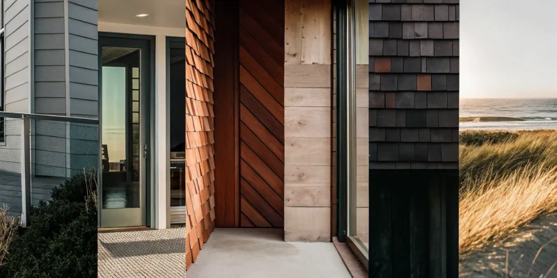A modern home exterior by one of the best general contractors on Long Island NY.