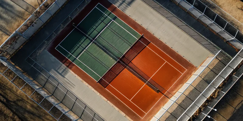A multi-sport game court installed by professional contractors on Long Island, NY.