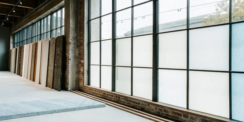 Wall panel options showing ways to cover an internal brick wall.