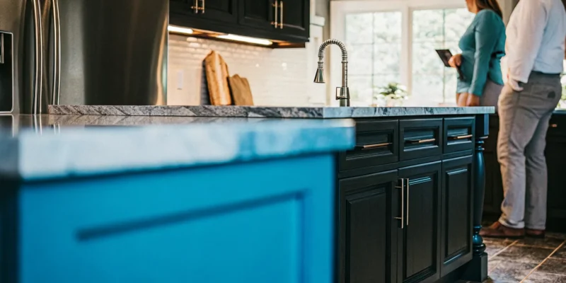 Kitchen remodel by a top Smithtown home remodeling company.